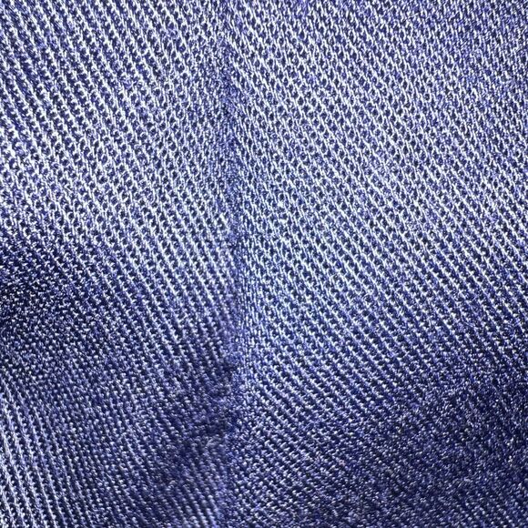 CL Cricket Lane Vintage 80s Womens 12 Canvas Blend Tulip Skirt Stretch USA Made - Picture 4 of 12